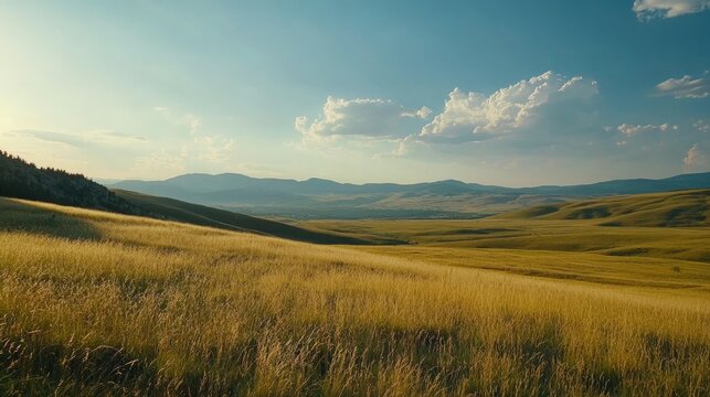 Ukraine landscape steppes and Carpathian Mountains beautiful nature view