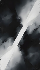 cross in the fog