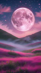 moon and clouds