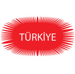 Turkish flag. High quality, official flag of the Turkish state.