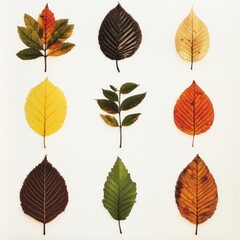 Obraz premium Leaves in scientific study