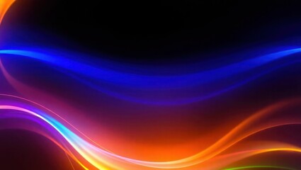 Obraz premium abstract colorful background with waves