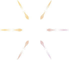 Gradient Abstract Shapes for Design Projects Printable Artistic Vector Backgrounds Creative Abstract Ornaments Collection