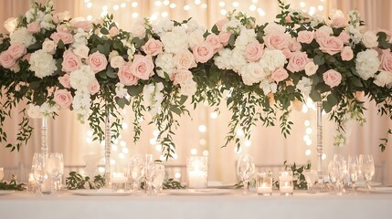 Elegant wedding floral centerpiece. (1)