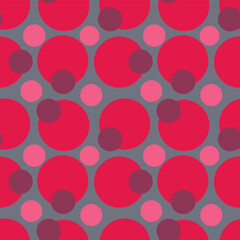 seamless pattern with circles