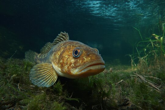 European Bullhead: Iconic Freshwater Fish of Nature's Underwater Fauna