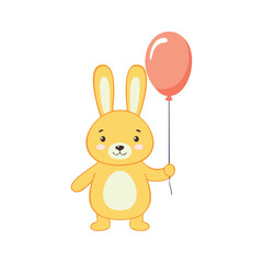 easter bunny with egg