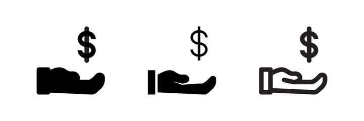 Investment icon set for financial planning, funding strategy, ROI tracking, and business capital