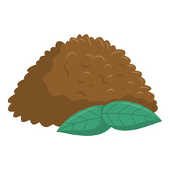 Fresh loose tea with leaves