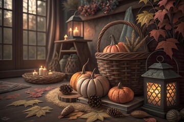 pumpkin and pumpkins