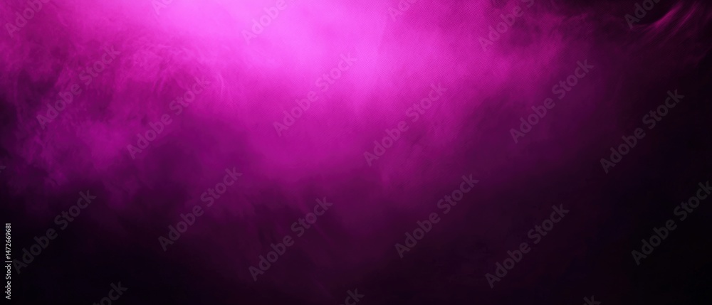 Poster abstract vibrant purple and pink smoky background with dynamic swirling patterns and intricate textu