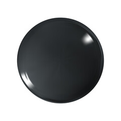 Realistic glossy  rainbow ball.Abstract 3D light bubble with glare.Geometric abstract  iridescent liquid shape.