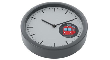 Isolated Clock with Train