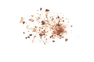 Crushed Cookie Crumbs Texture Background Image for Food Design