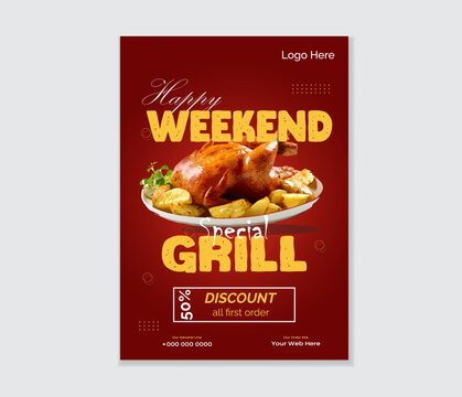 Expertly crafted food menu and flyer design for restaurants perfect for showcasing culinary offerings,