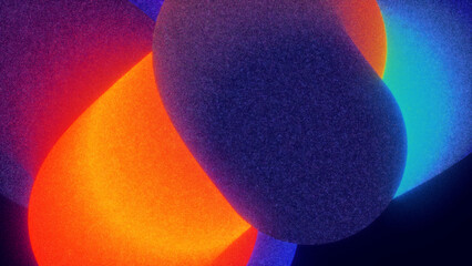 abstract unfocussed grainy background, colorful blurry gradient wallpaper, retro film effect