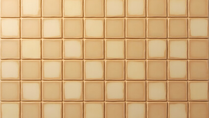Matte varnished ash mosaic tiles, non-reflective finish, light brown tones, organic grain, minimalist design, geometric pattern for Japandi interiors.