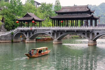 Fenghuang Ancient Town is one of the most important tourist attractions in Hunan, China, which was listed on the UNESCO world heritage list in 2008.