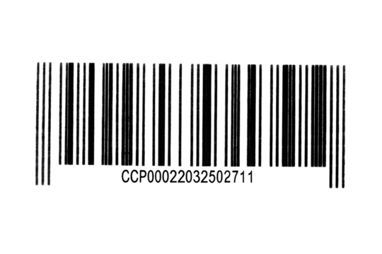 Abstract Black and White Barcode Graphic Design Element