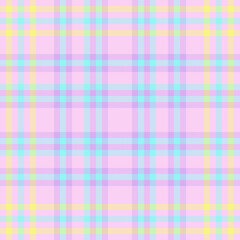 Pastel plaid pattern. Soft, dreamy colors create a cheerful, whimsical mood perfect for backgrounds, textiles, or stationery.  Ideal for projects needing a light, playful aesthetic.