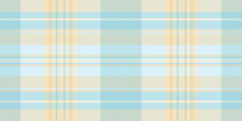 Serene pastel plaid pattern in soft blues and creams. Ideal for backgrounds, textiles, and website designs. Evokes feelings of calmness and tranquility.