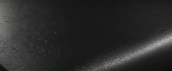 Luxurious black leather, subtle grain, polished surface,  polished,  style