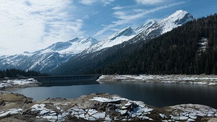 lake in the mountains