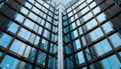 Modern Architectural Marvel: A Symphony of Glass and Steel