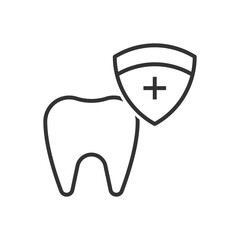 Protection Security Teeth And Tooth Icon