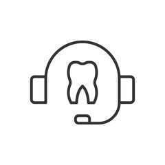 Dental Call Center Icon