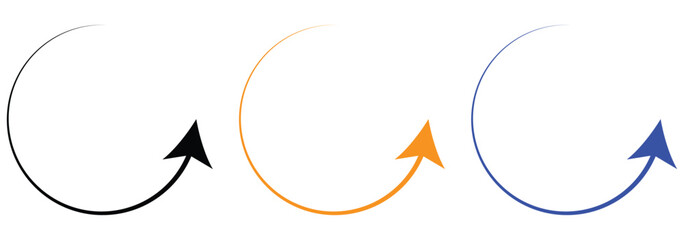 Refresh vector icon set , restart or reload vector symbol.