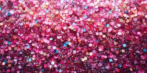 Obraz premium Fireworks celebration with confetti city park event photography nighttime joyful