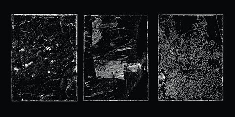 Grunge Urban Backgrounds set.Texture Vector.Dust Overlay Distress Grain ,Simply Place illustration over any Object to Create grungy Effect .abstract,splattered , dirty, texture for your design.
