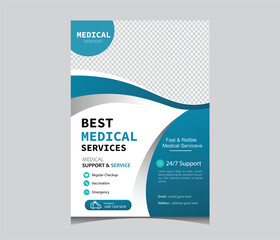 Emergency medical services promotional flyer