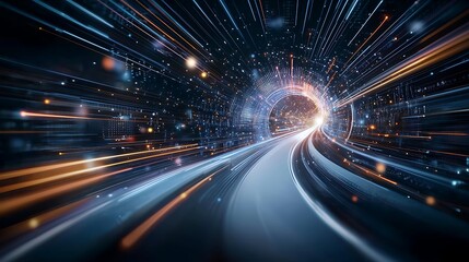 Digital tunnel, high speed