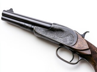 Ornate Engraved Shotgun: A Classic Firearms Masterpiece