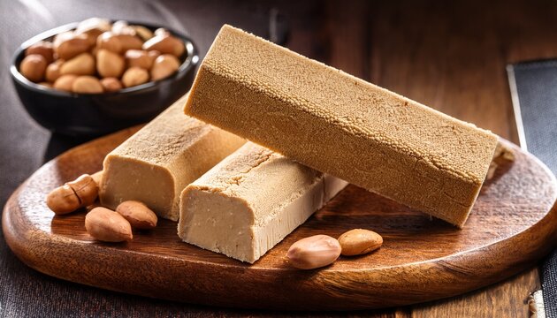 pacoca traditional brazilian peanut candy