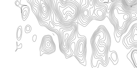 Design an artwork or concept that uses only black topographic contour lines to represent a landscape, emotion, or abstract idea. Let the absence of color heighten the focus on form, elevation, 