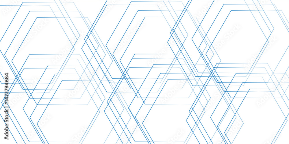 Poster abstract white background with hexagons . gray hexagonal background. luxury white pattern seamless b
