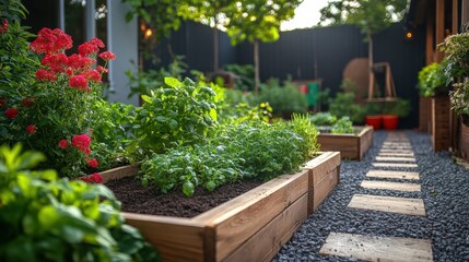 Gardening tips and techniques home garden visual guide lush environment ground level sustainability