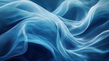 Fototapeta premium Flowing wind motions abstract space digital dynamic environment artistic perspective creating subtle movement