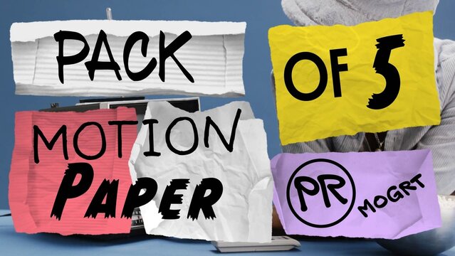 Pack Of Motion Paper