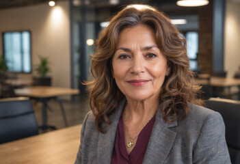 portrait of a confident businesswoman