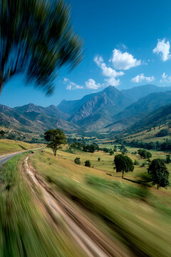 Dynamic Motion Blur Cityscapes and Landscapes &ndash; Futuristic Speed and Vibrancy