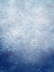 Blue abstract watercolor texture background. Blue watercolour brush pattern. Pastel color background in paper art style.