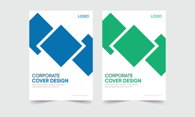 corporate flyer cover. business cover vctor. cover template