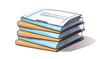 Professional Business Document and Order Paperwork for Information and Transactions