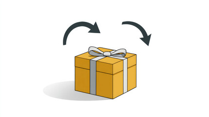 Gift box illustration