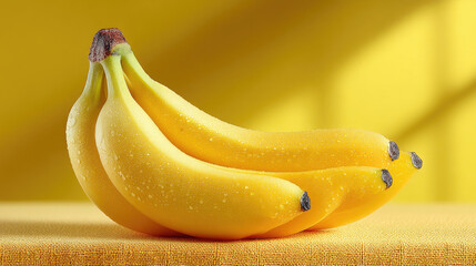 Two bunches of bananas
