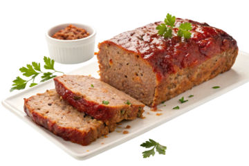 Cooked Meatloaf Transparent PNG
